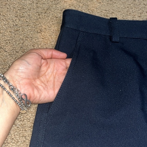 3.1 Phillip Lim Wool Culottes Navy Blue 8 - Picture 6 of 11